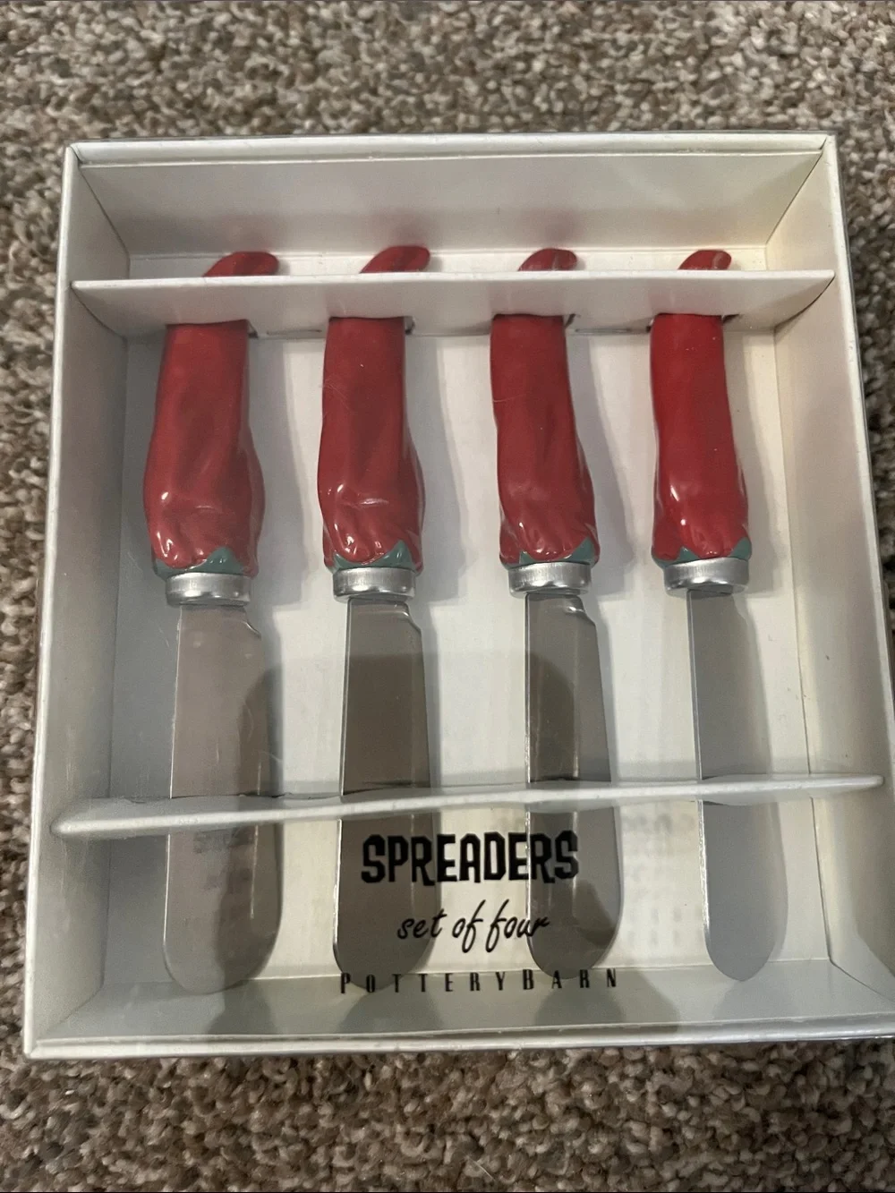 Pottery Barn set four